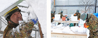 Illustration for article titled The Japanese Military Is Great at Snow Sculptures